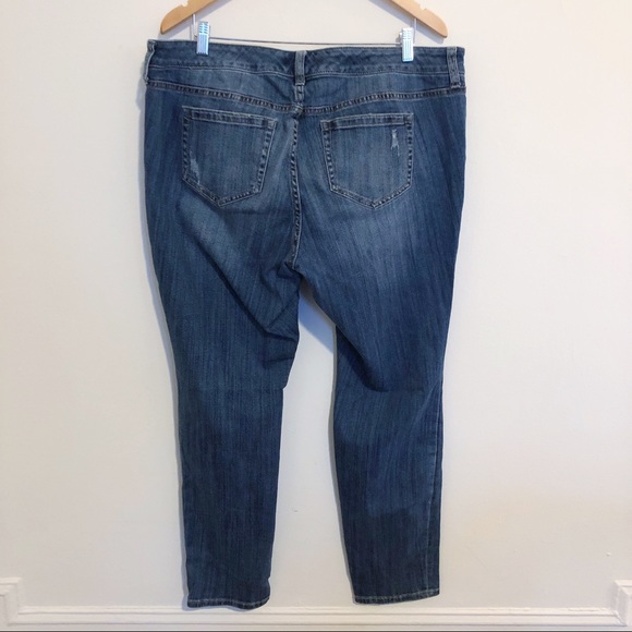 Torrid Premium Distressed Skinny Jeans - Picture 2 of 8